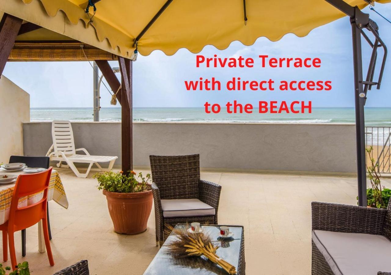 Arisa -Terrazza Privata 60 Mq Sulla Spiaggia Donnalucata  Exterior foto